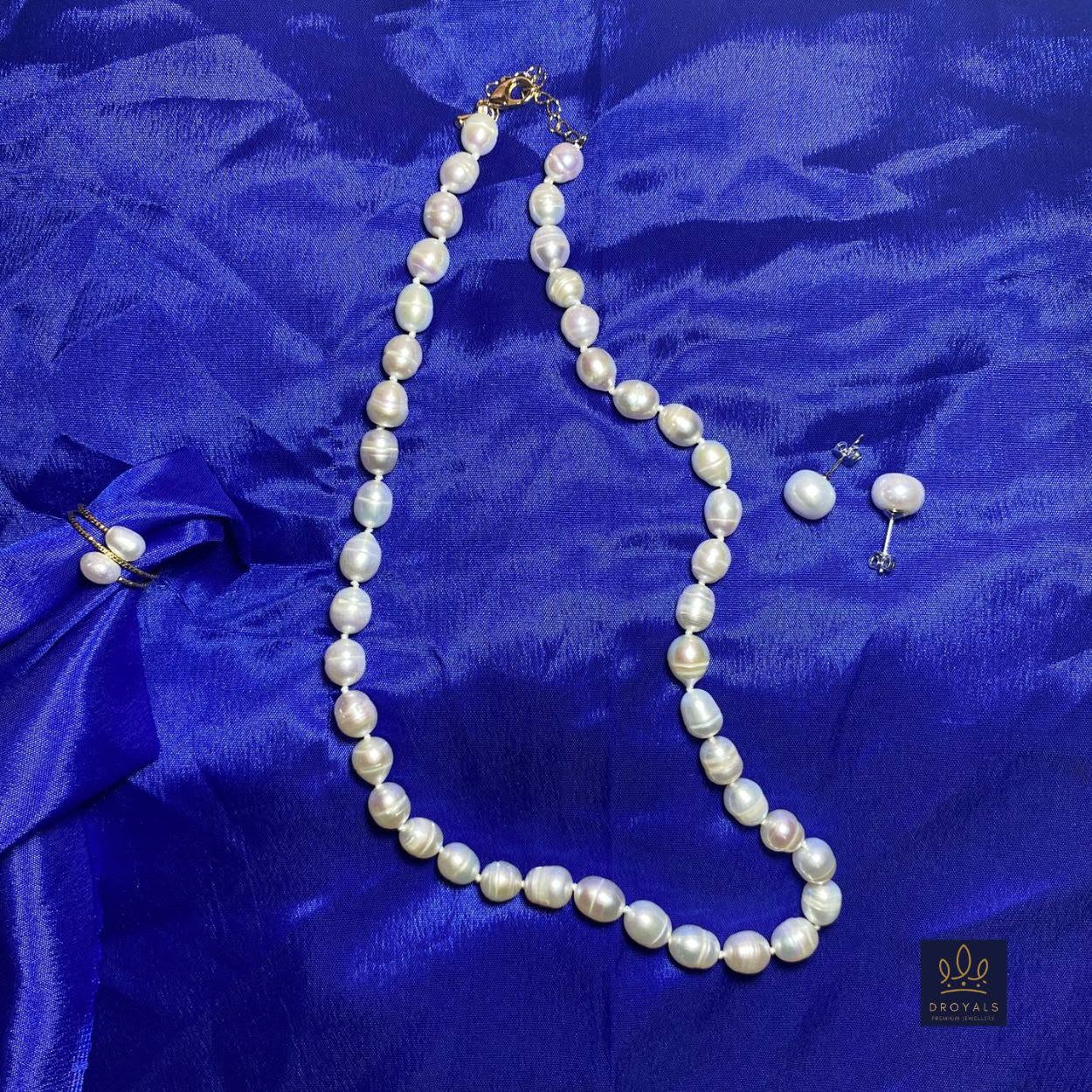 fresh water pearls set